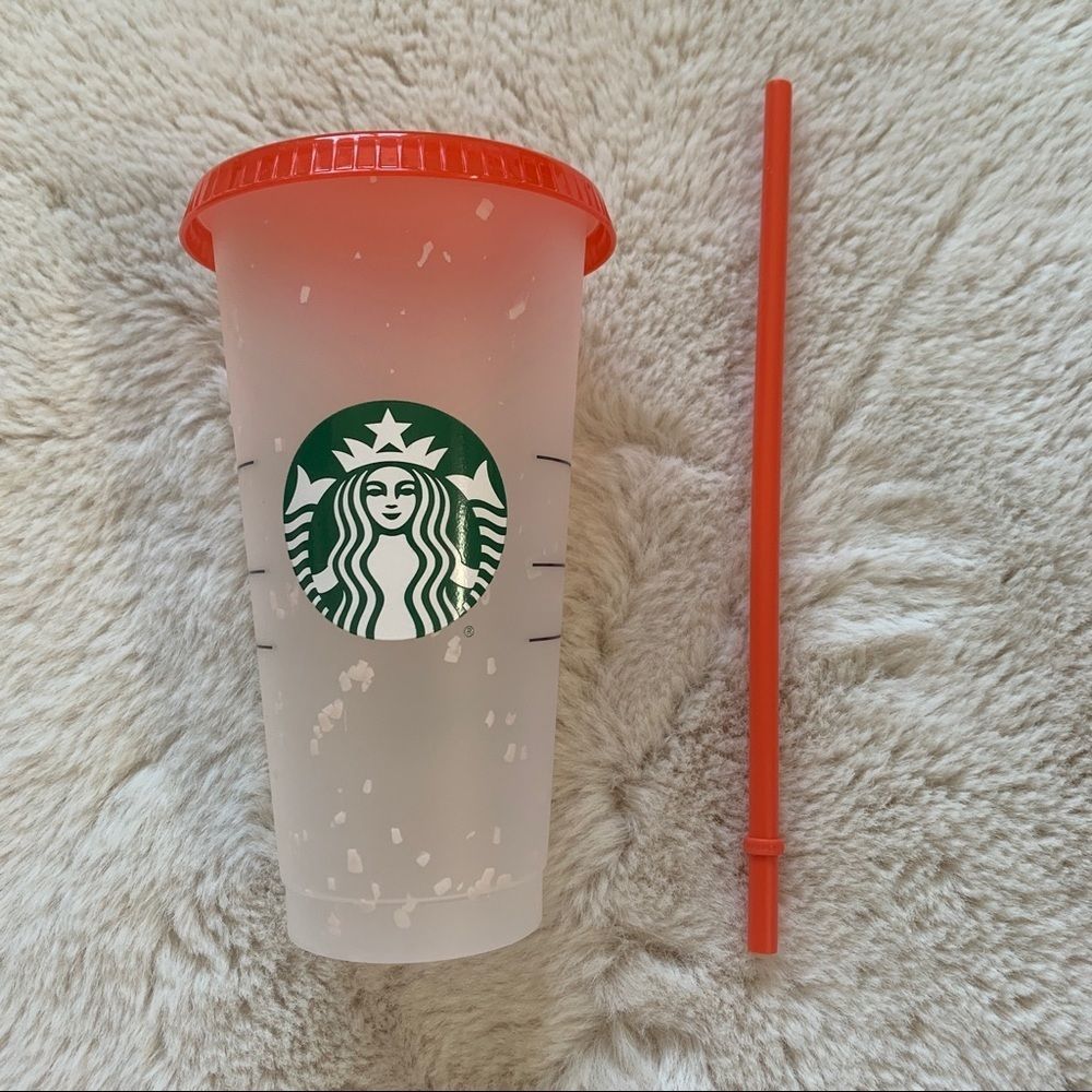 New Color-Change Confetti Starbucks Cup